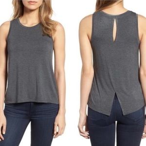 Halogen Gray Tank Top Size Small